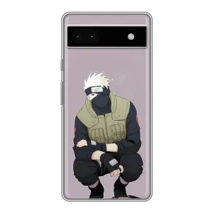 Чехол с принтом «Какаши» для Google Pixel 6a