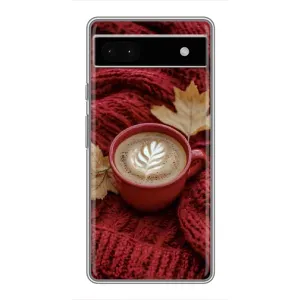 Чохол з принтом «Кава на ковдрі» для Google Pixel 6a