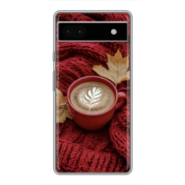 Чохол з принтом «Кава на ковдрі» для Google Pixel 6a Чохол з принтом «Кава на ковдрі» для Google Pixel 6a