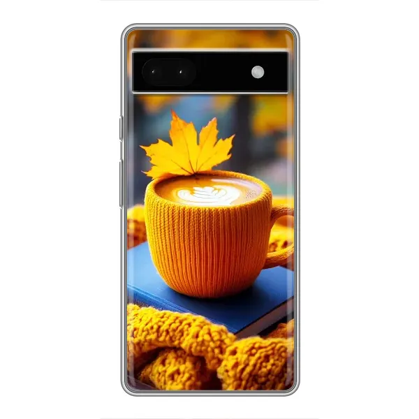 Чохол з принтом «Кава на жовтому пледі» для Google Pixel 6a Чохол з принтом «Кава на жовтому пледі» для Google Pixel 6a