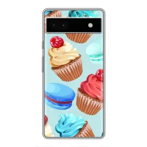 Чехол с принтом «Кексики» для Google Pixel 6a