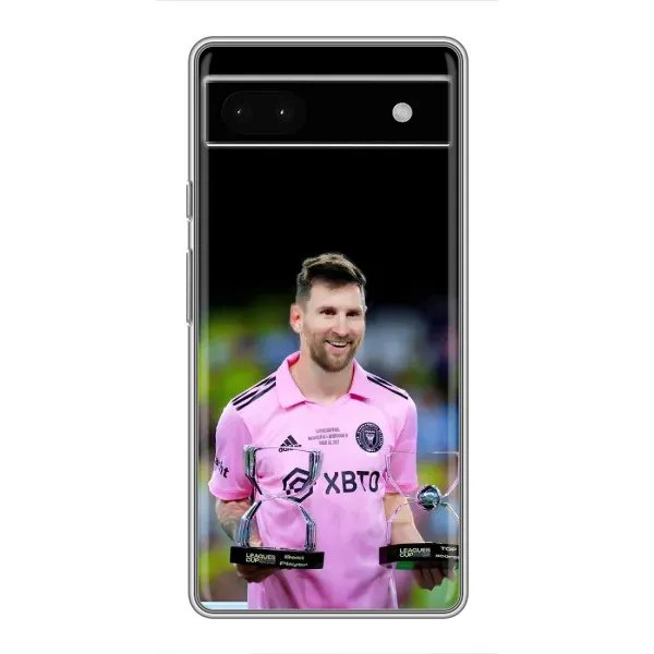 Чехол с принтом «Кубки Месси» для Google Pixel 6a Чехол с принтом «Кубки Месси» для Google Pixel 6a