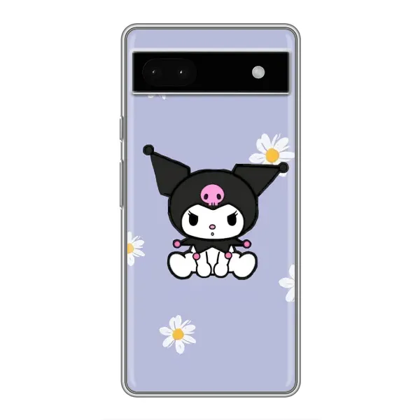 Чехол с принтом «Куроми в цветах» для Google Pixel 6a Чехол с принтом «Куроми в цветах» для Google Pixel 6a