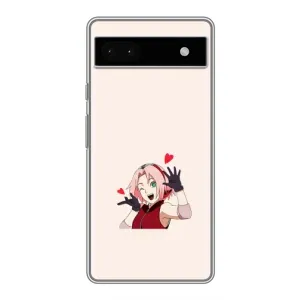 Чехол с принтом «Лайк Сакура» для Google Pixel 6a