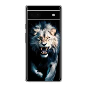 Чохол з принтом «Лев у темряві» для Google Pixel 6a
