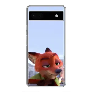 Чохол Зоотрополіс на Google Pixel 6a (Лис Нік)