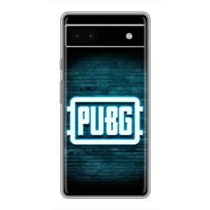 Чехол с принтом «Лого PUBG» для Google Pixel 6a