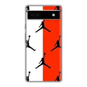 Чохли для Google Pixel 6a - з картинкою JORDAN (AlphaPrint) (Лого Джордан)