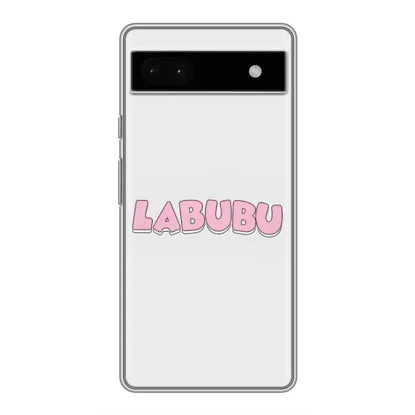 Чехол с принтом «Лого Лабубу» для Google Pixel 6a Чехол с принтом «Лого Лабубу» для Google Pixel 6a