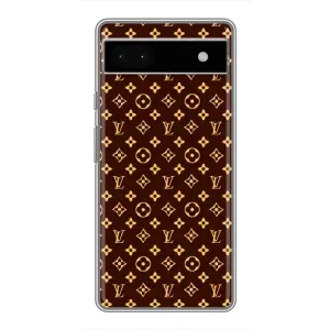 Чехлы Луи Витон для Google Pixel 6a (AlphaPrint - LOUIS VUITTON) (лого LOUIS VUITTON)