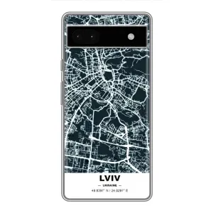 Чехол с принтом «Львов» для Google Pixel 6a