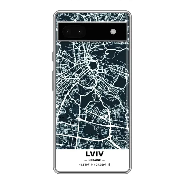 Чехол с принтом «Львов» для Google Pixel 6a