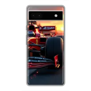 Чохол Формула1 на Google Pixel 6a (Макларен на заході)