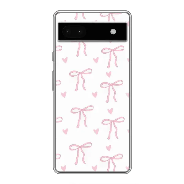 Чехол с принтом «Маленькие бантики» для Google Pixel 6a Чехол с принтом «Маленькие бантики» для Google Pixel 6a