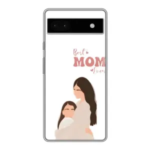 Чехол с принтом «Мама и дочка» для Google Pixel 6a