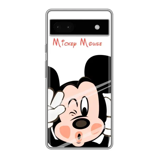 Чехол с принтом «Маус Микки» для Google Pixel 6a Чехол с принтом «Маус Микки» для Google Pixel 6a