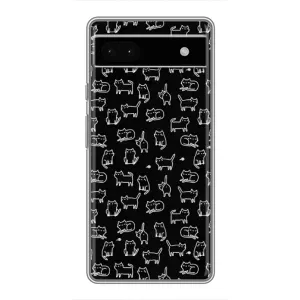 Чехол с принтом «Меленькие котики» для Google Pixel 6a