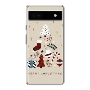 Рождественские Чехлы для Google Pixel 6a (VPrint)