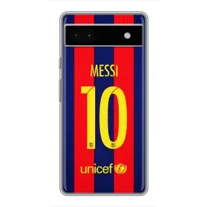 Чохли Мессі для Google Pixel 6a (AlphaPrint) (Messi Barca 10)