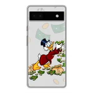 Чехли для Гугл Пиксель 6а - Scrooge MagDag (PREMIUMPrint) (Money)