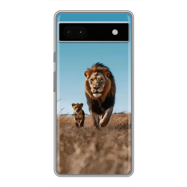 Чохол з принтом «Мусафа та Сімба» для Google Pixel 6a