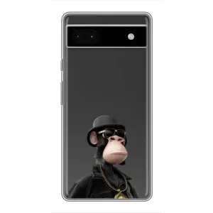 Чехлы с Обезьянами NFT для Google Pixel 6a (AlphaPrint) (Обезьяна NFT)