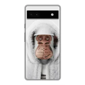 Чехлы с Обезьянами NFT для Google Pixel 6a (AlphaPrint) (обезьяна NFT в тату)