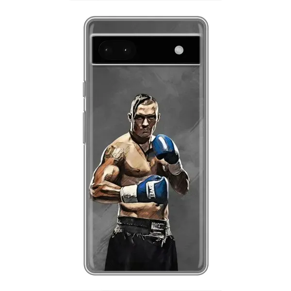Чехол с принтом «Александр Усик» для Google Pixel 6a