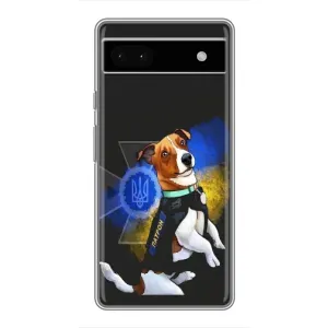 Чохли з картинкою собаки Патрон для Google Pixel 6a (AlphaPrint) (Патрон собачка)