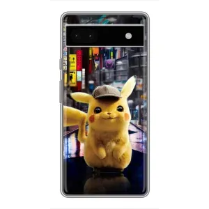 Чехол с Пикачу на Google Pixel 6a