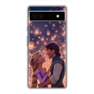Чохол Рапунцель для Google Pixel 6a (Принцеса та принц)