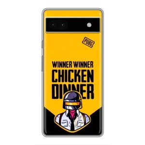 Чехол с принтом «Pubg шлем» для Google Pixel 6a