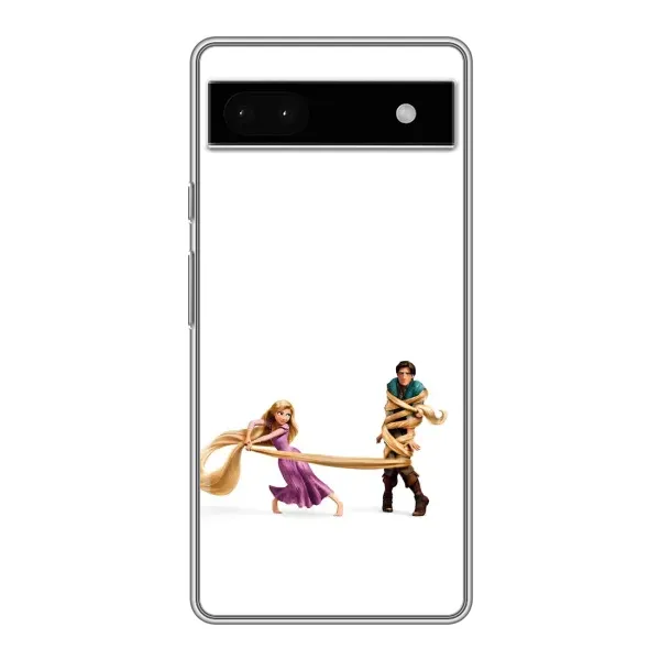 Чохол з принтом «Рапунцель та Флін» для Google Pixel 6a
