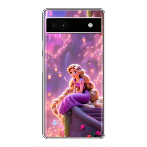 Чохол з принтом «Рапунцель у замку» для Google Pixel 6a
