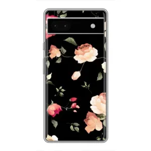 Чохли з квітами для Google Pixel 6a (VPrint) (Трояндочки)