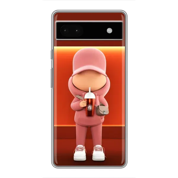 Чехол с принтом «С Кофе» для Google Pixel 6a