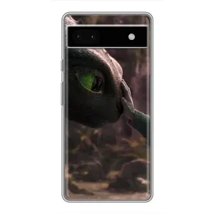 Чохол як приборкати дракона на Google Pixel 6a (Сцена з драконом)