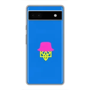 Чохли для Google Pixel 6a Укр. Символіка (AlphaPrint) (Шапка на гербу)