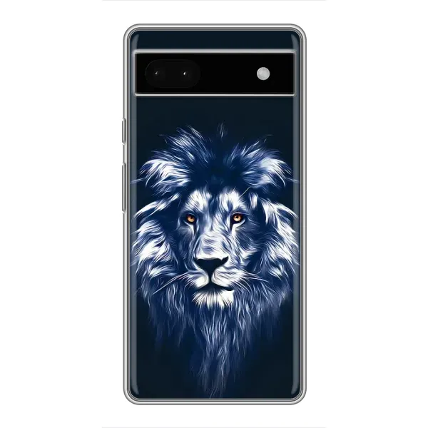 Чехол с принтом «Синий Лев» для Google Pixel 6a Чехол с принтом «Синий Лев» для Google Pixel 6a