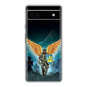 Чехлы с картинкой ЗСУ для Google Pixel 6a (AlphaPrint)