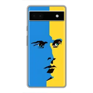 Украинские Чехлы для Google Pixel 6a с картинкой УПА (AlphaPrint) (Степан Бандера)