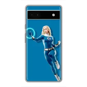 Чохол з принтом Фантастична четвірка для Google Pixel 6a (Сью Сторм політ)
