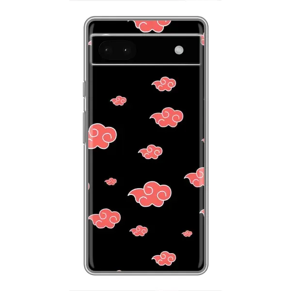 Чехол с принтом «Тучки Аниме» для Google Pixel 6a