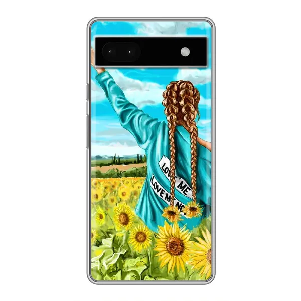 Чохол з принтом «Україночка» для Google Pixel 6a Чохол з принтом «Україночка» для Google Pixel 6a