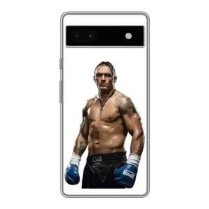 Чехол с принтом «Усик на белом» для Google Pixel 6a