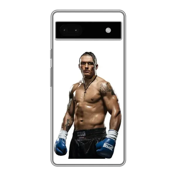 Чехол с принтом «Усик на белом» для Google Pixel 6a