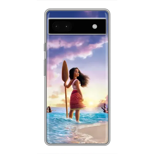 Чохол з принтом «Моана з веслом» для Google Pixel 6a