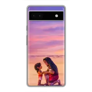 Чохол з мультфільмом Ваяна Google Pixel 6a (Маленька Ваяна)