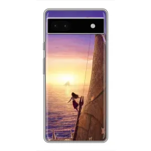 Чохол з мультфільмом Ваяна Google Pixel 6a (Захід сонця Ваяна)