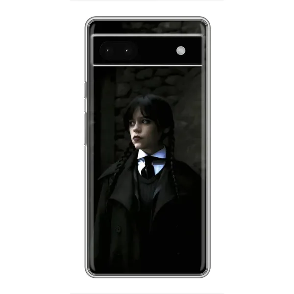 Чехол с принтом «Темный стиль Уэнздей» для Google Pixel 6a Чехол с принтом «Темный стиль Уэнздей» для Google Pixel 6a